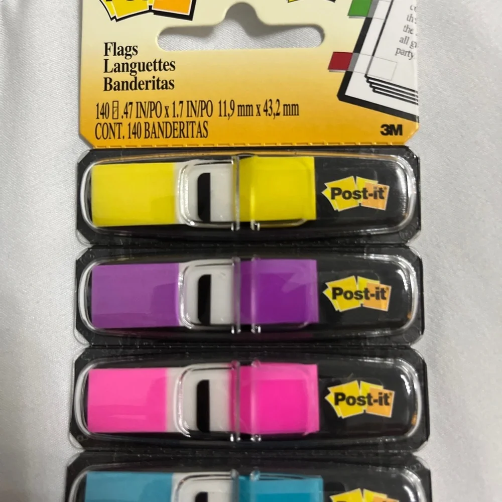 2x Post-It Flags 2 Packs